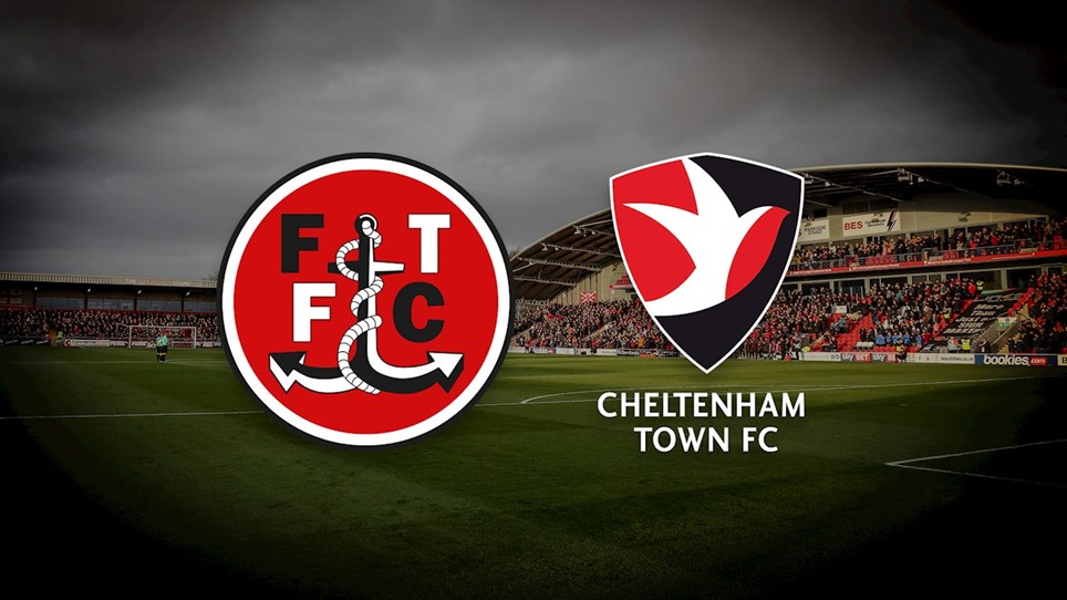 Match centre: Cheltenham Town (H)