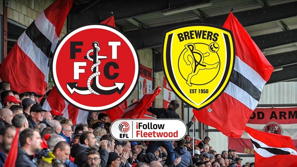 Watch Town versus Burton for just £10 on iFollow! 