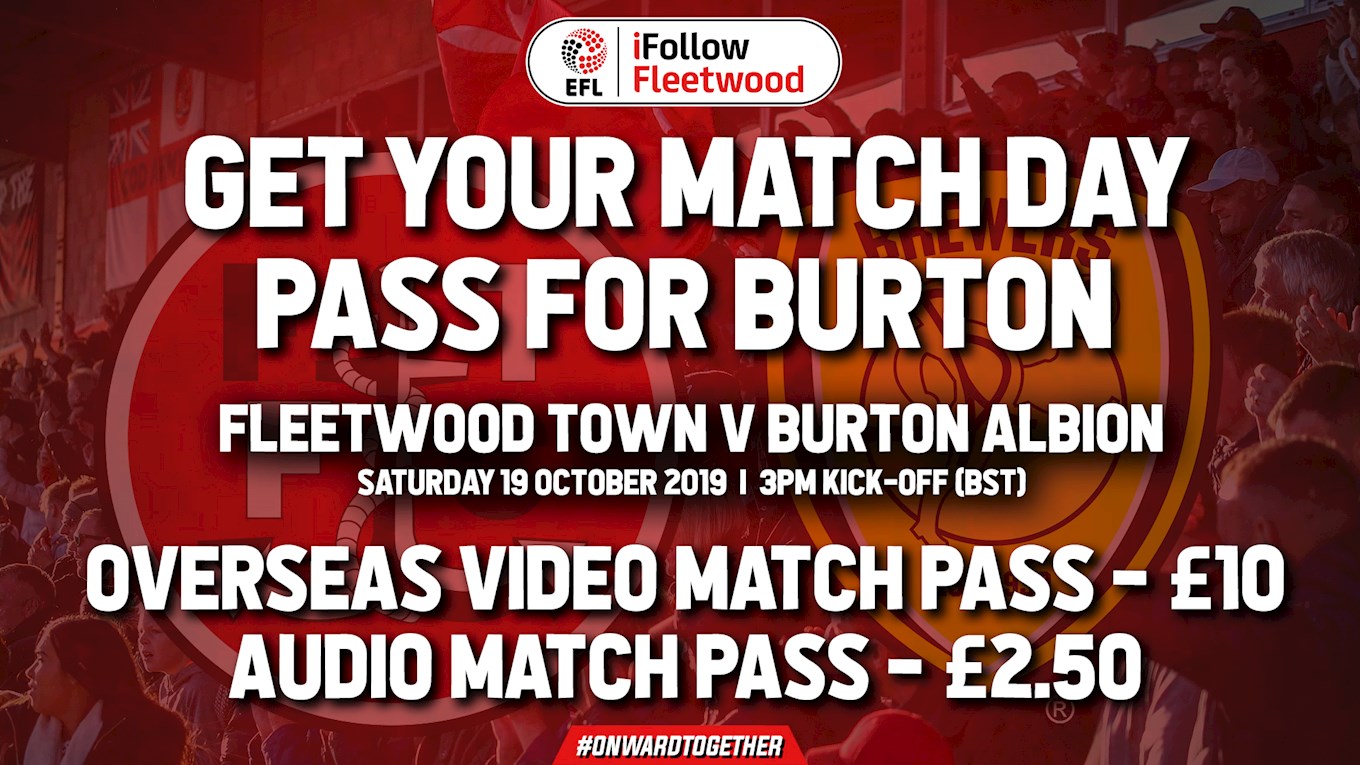 20191019 - iFollow Matchday Pass (Burton Albion).jpg