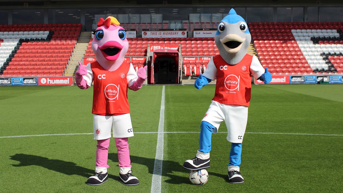 Double trouble as Town reveal two new mascots - News ...