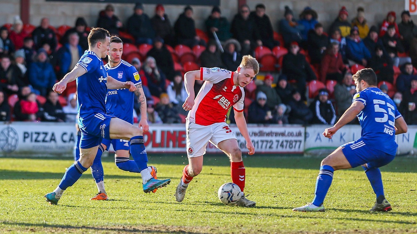 Report: Town fall to defeat against Ipswich at Highbury - News - Fleetwood  Town
