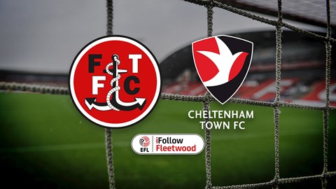 Video Match Passes available for Friday's game with Cheltenham