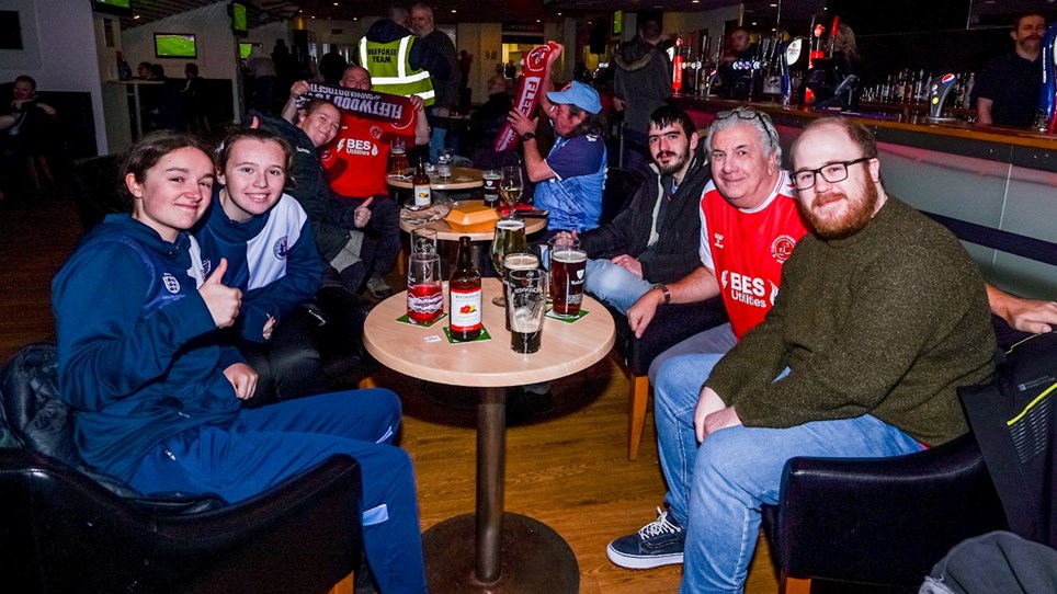 We want to hear your thoughts on Jim's Bar to enhance your matchday experience