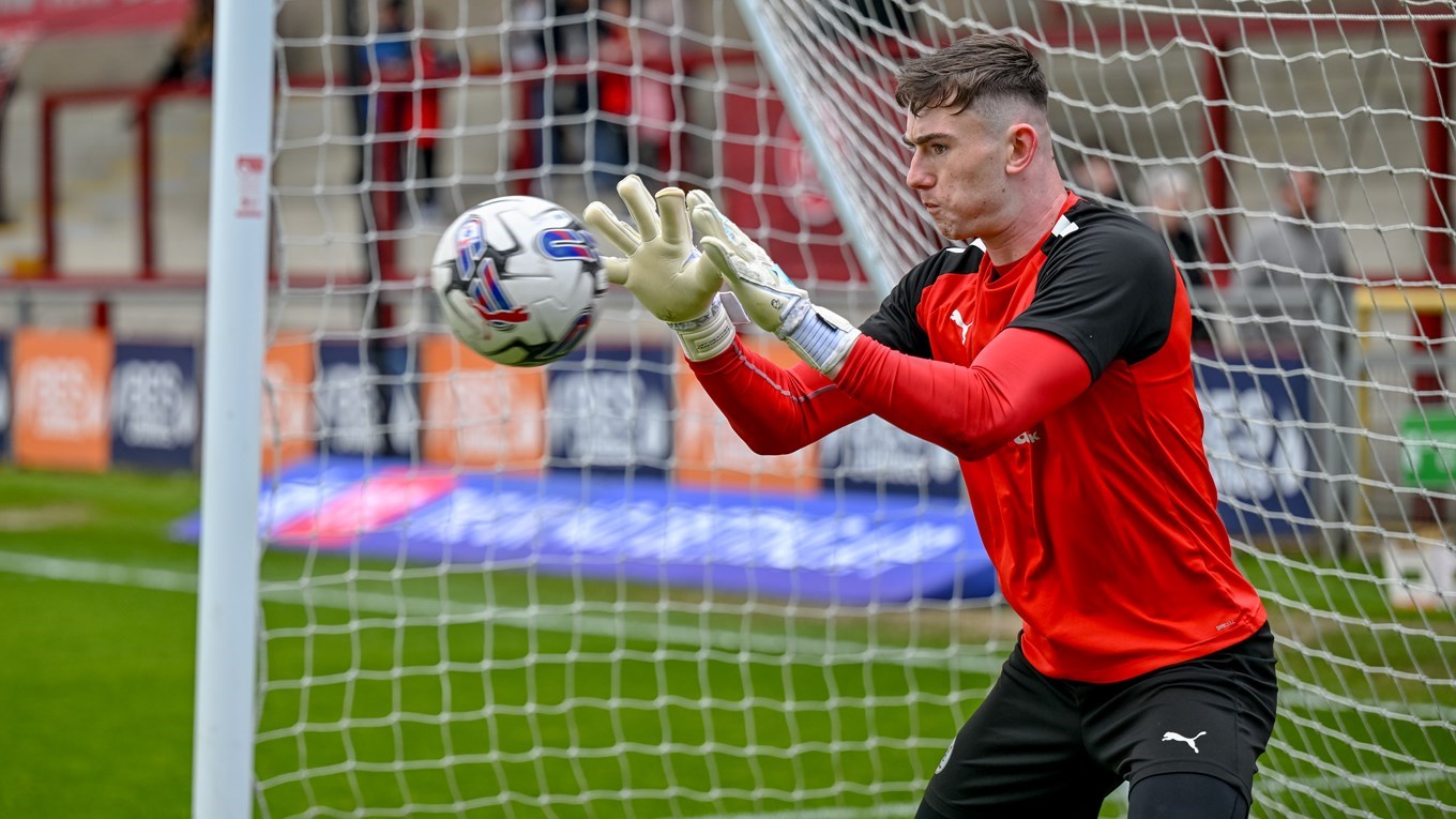 "I really missed playing football": Fleetwood Town goalkeeper David Harrington on his recovery from injury and his excitement at making his debut for the club 